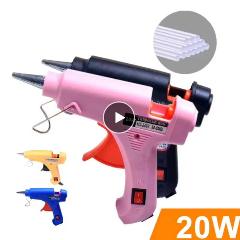 Heat Gun Small - مسدس غراء بمقبس الاتحاد الأوروبي بقدرة