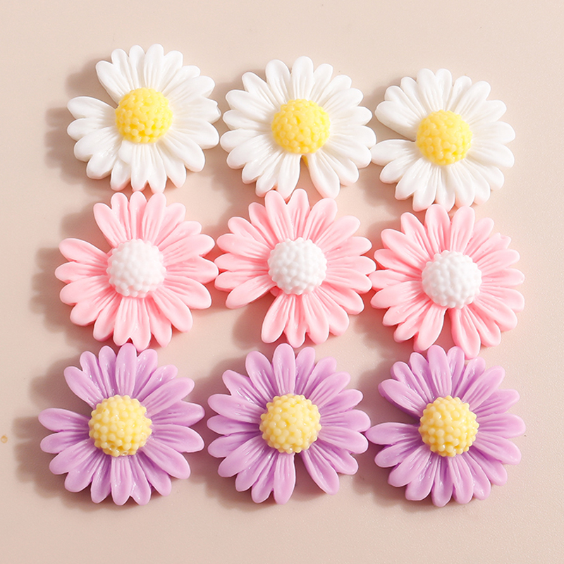 Flower Preservation Resin - 10 قطعة 20*20 مللي متر Kawaii