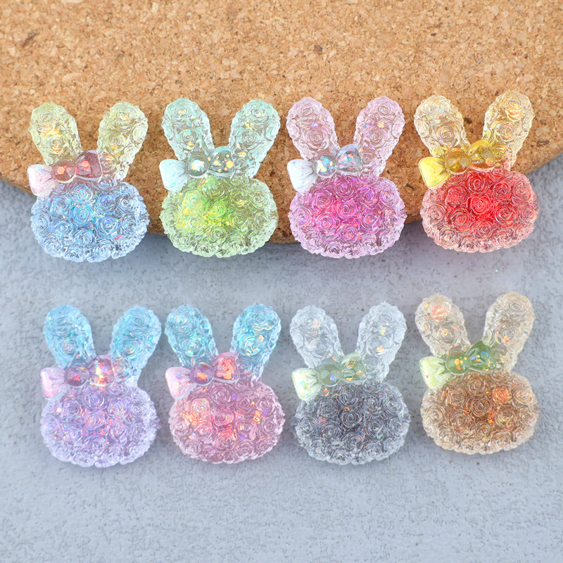 Resin Craft Material - 5 قطع من الكابوشونات المصنوعة من