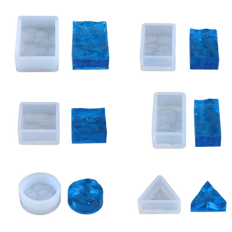 Resin Ocean Wave Mold - مجموعة قوالب راتنجية على شكل أمواج