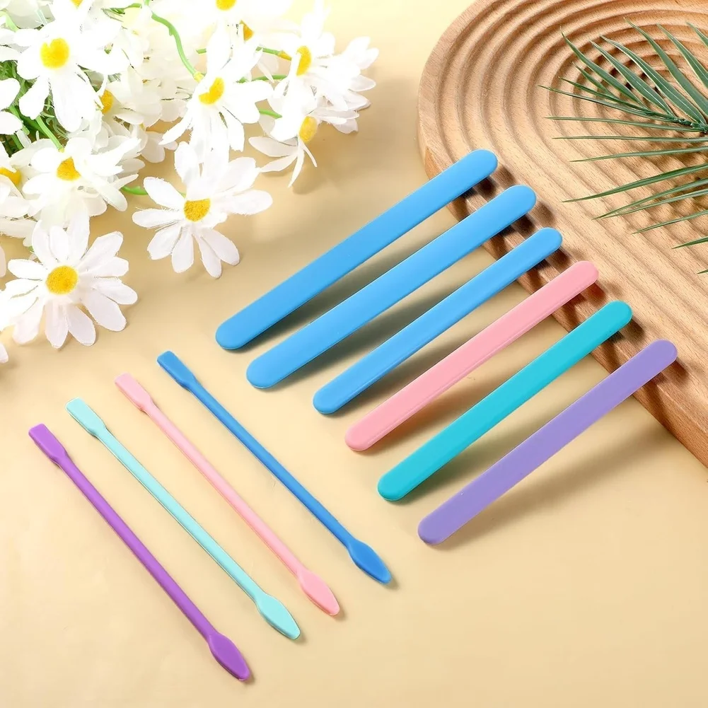 Resin Craft Workshop - أدوات تقليب سيليكون (10 قطع) لتطبيقات