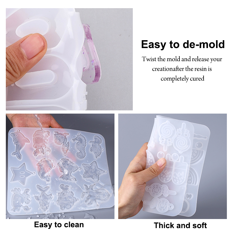 القرط قلادة قالب من السيليكون  - مراجعة Serving Tray Mold وسعره
