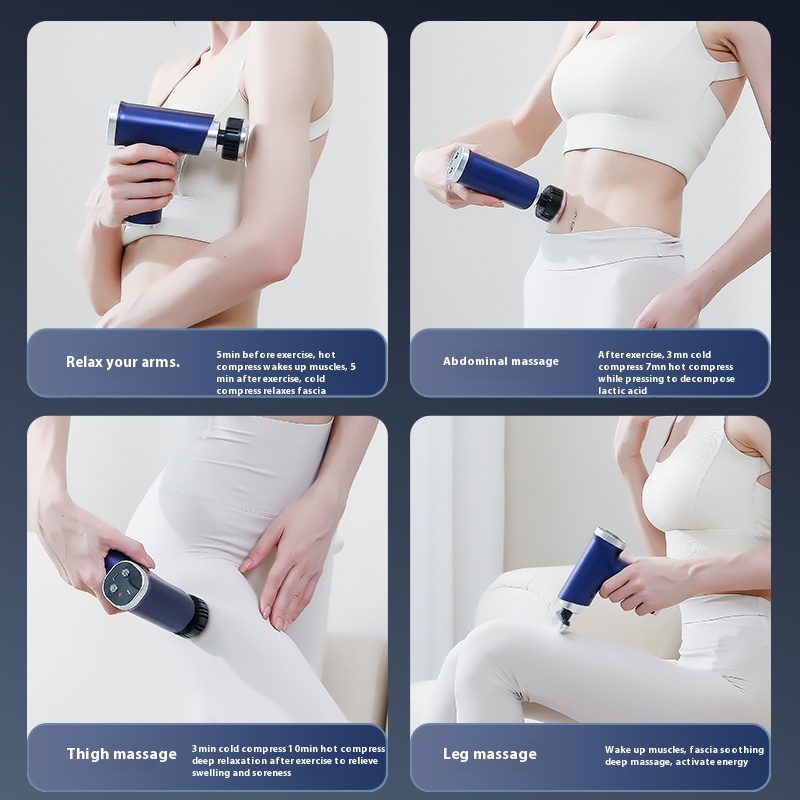 مسدس تدليك كهربائي مع رأس حرار - مراجعة Heat Gun Small وسعره