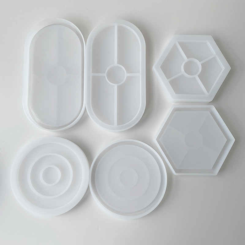 قاعدة مستديرة قالب من السيليكو - مراجعة Coaster Mold Round وسعره