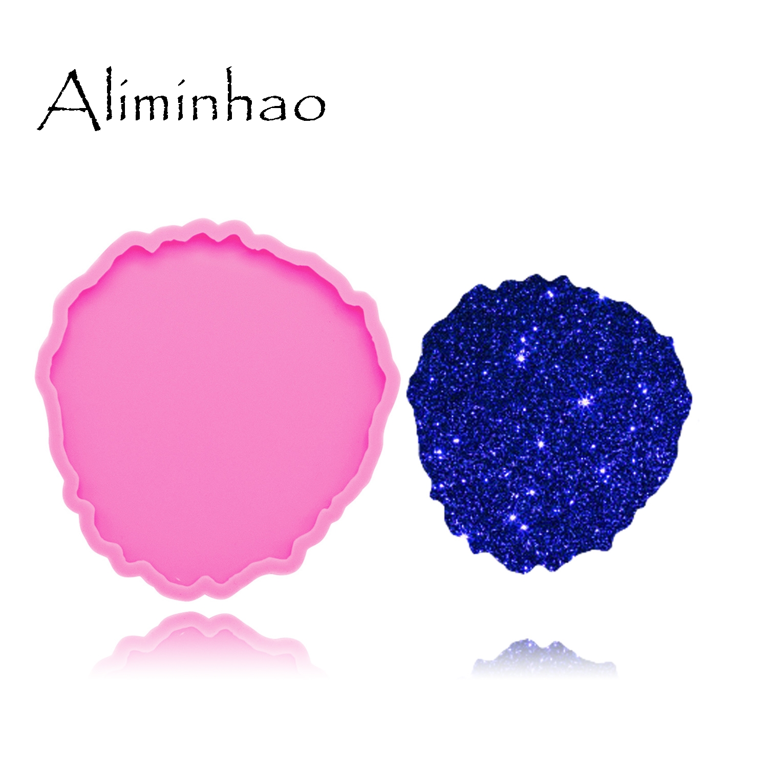 قوالب سيليكون مستديرة DY0278 ، - مراجعة Geode Mold Silicone وسعره