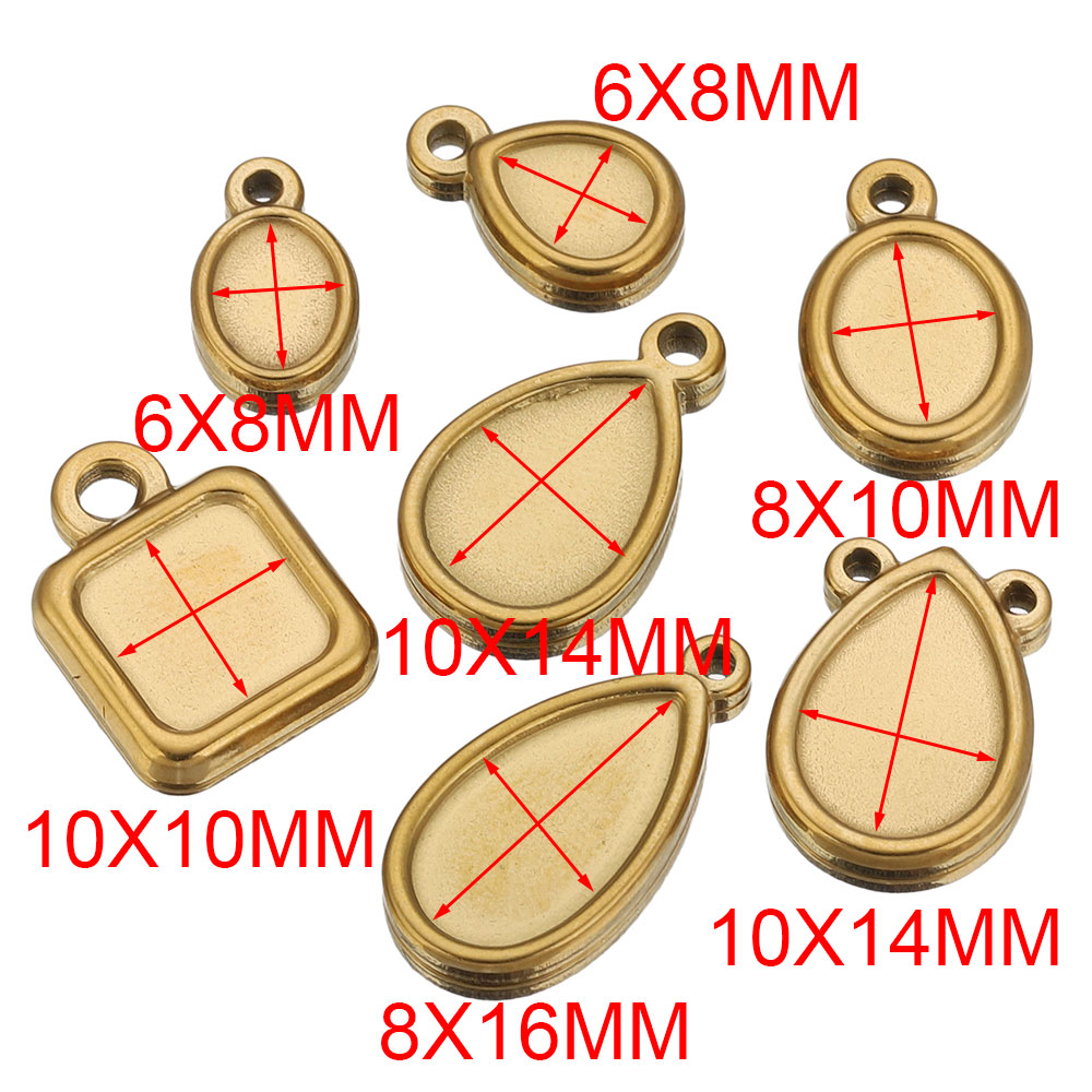 5 قطع من قواعد تعليقات المجوهر - مراجعة Resin Craft Supplies وسعره