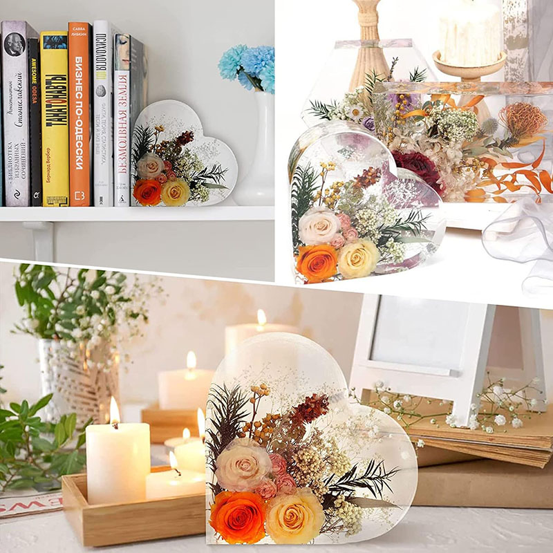 قالب راتنجات الايبوكسي على شكل - مراجعة Flower Preservation Resin وسعره