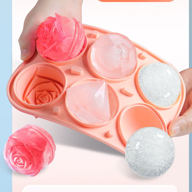 ثلاثية الأبعاد روز الماس جولة  - مراجعة Coaster Mold Round وسعره