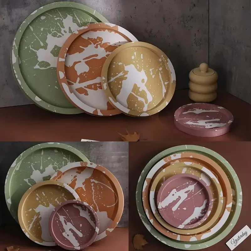 قالب صينية تقديم دائري كبير عا - مراجعة Serving Tray Mold وسعره