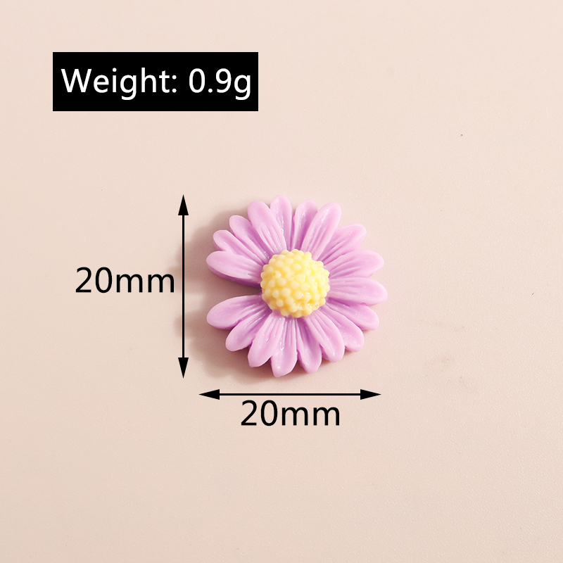 10 قطعة 20*20 مللي متر Kawaii  - مراجعة Flower Preservation Resin وسعره