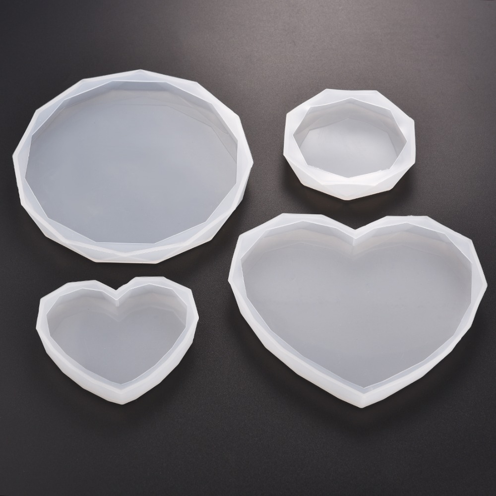 الراتنج كوستر قالب من السيليكو - مراجعة Coaster Mold Round وسعره