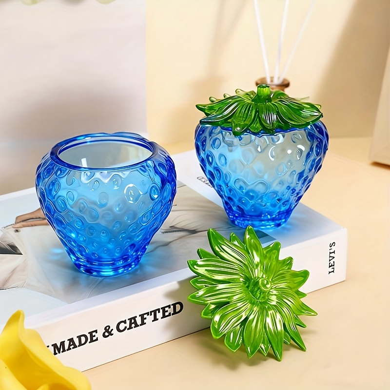 قالب راتنجي على شكل علبة فراول - مراجعة Resin Craft Ideas وسعره