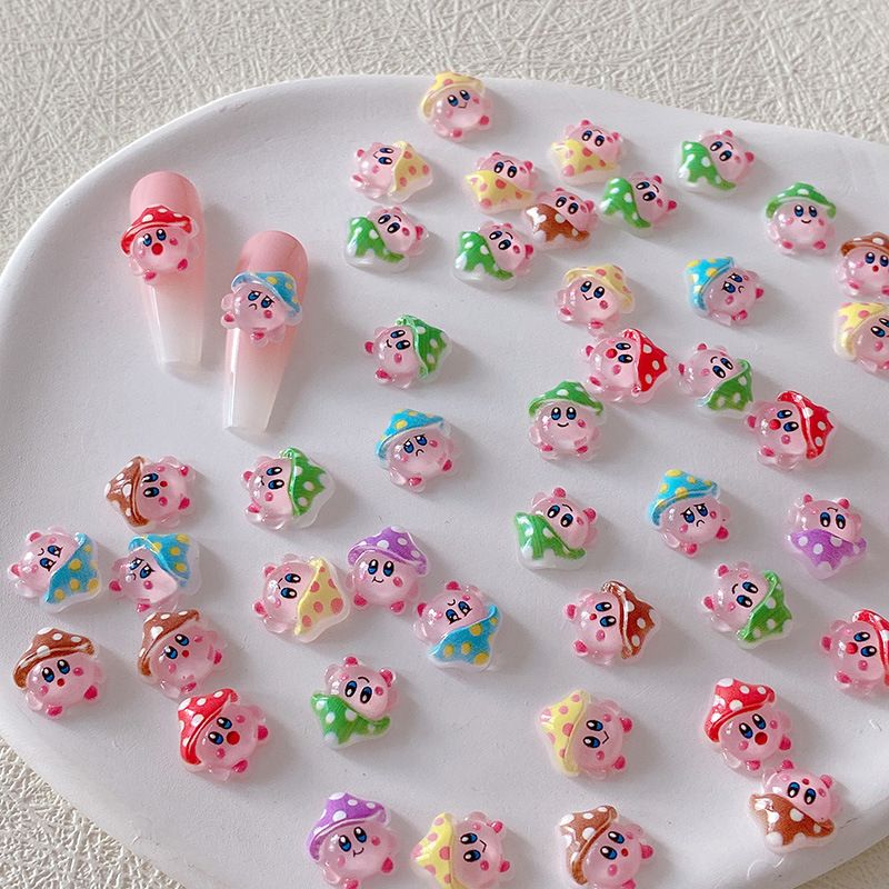 2/10/20 قطعة زينة أظافر كيربي  - مراجعة Resin Crafts وسعره