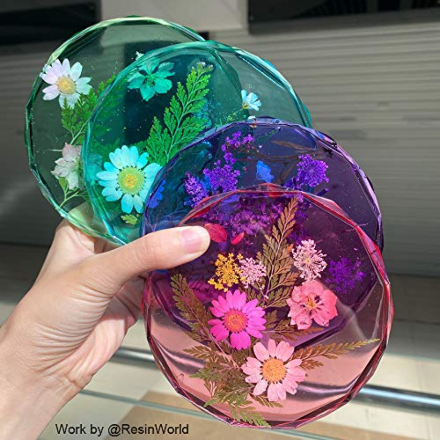4 قوالب سيليكون لصنع حاملات ال - مراجعة Geode Mold Silicone وسعره