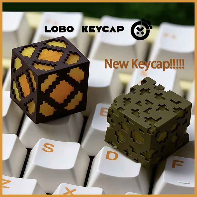 أغطية مفاتيح شفافة بتصميم كرتو - مراجعة Resin Craft Minecraft وسعره
