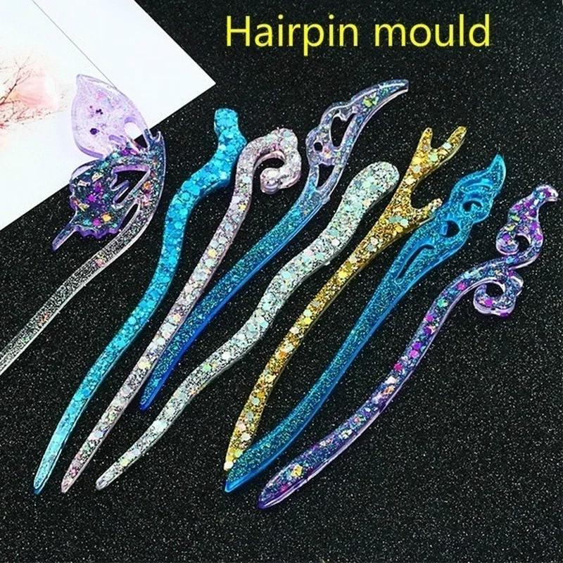 جديد شفاف دبوس الشعر سيليكون ق - مراجعة Resin Craft Material وسعره
