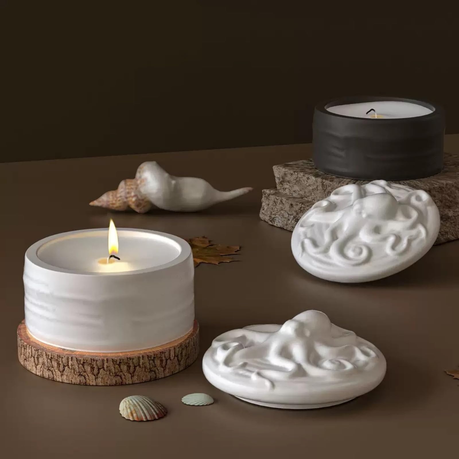 مجموعة قوالب سيليكون لصنع وعاء - مراجعة Resin Ocean Wave Mold وسعره