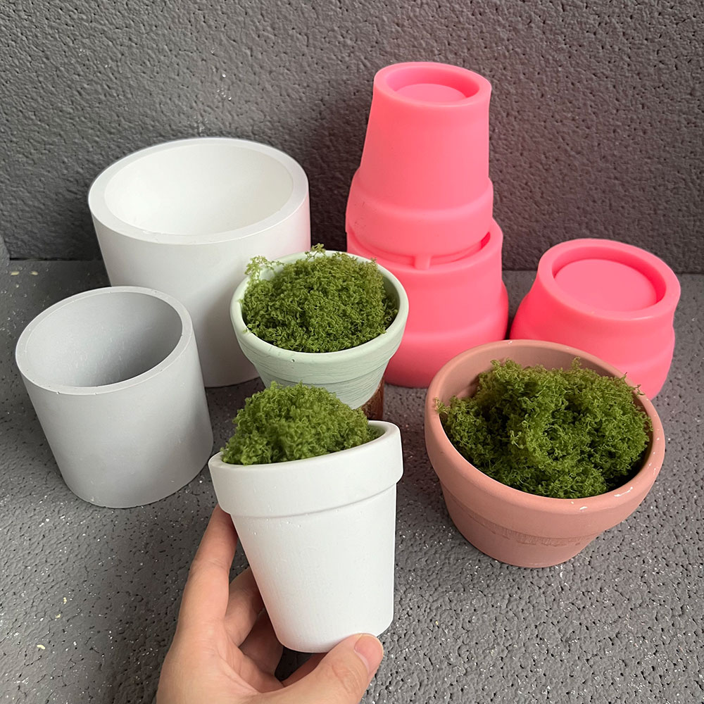 قالب سيليكون لوعاء مصنع خرسانة - مراجعة Coaster Mold Round وسعره